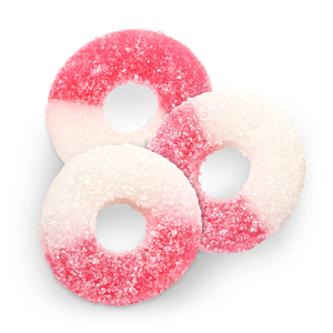 All City Candy Watermelon Gummi Rings - Bulk Bags Bulk Unwrapped Albanese Confectionery For fresh candy and great service, visit www.allcitycandy.com