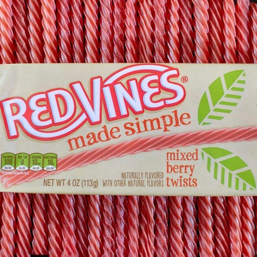Red Vines Made Simple Mixed Berry Twists 4 oz.