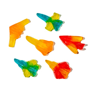 All City Candy Gummi Jet Fighter Planes - 5 lb Bag Albanese Confectionery For fresh candy and great service, visit www.allcitycandy.com