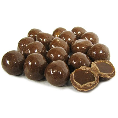 All City Candy Milk Chocolate Mini Caramels - 3 LB Bulk Bag Bulk Unwrapped Zachary For fresh candy and great service, visit www.allcitycandy.com