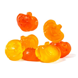 All City Candy Albanese Fall Gummi Pumpkins 5 lb. Bag Halloween Albanese Confectionery For fresh candy and great service, visit www.allcitycandy.com