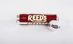 All City Candy Reeds Cinnamon Hard Candy - 1.01-oz. Roll Hard Iconic Candy 1 Roll For fresh candy and great service, visit www.allcitycandy.com