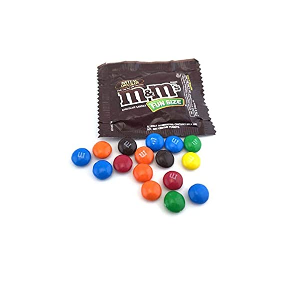 small bag of m&ms