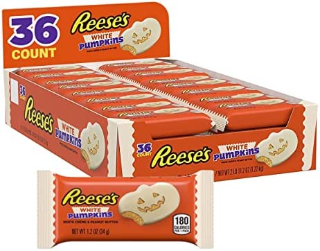 Reese's White Pumpkins Peanut Butter Cups 1.2 oz.