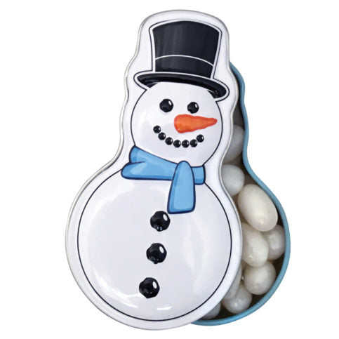 All City Candy Snowman Poop Jelly Beans 1.3 oz. Tin 1 Tin Novelty Boston America For fresh candy and great service, visit www.allcitycandy.com