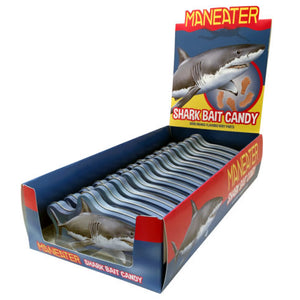 All City Candy Maneater Shark Bait Body Parts Hard Candy - 1-oz. Tin Case of 12 Novelty Boston America For fresh candy and great service, visit www.allcitycandy.com