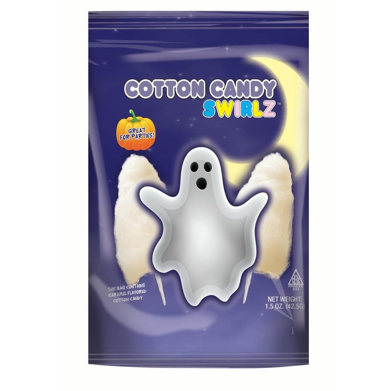 All City Candy Halloween Swirlz Cotton Candy 1.5 oz. Bag Halloween Taste of Nature Inc. For fresh candy and great service, visit www.allcitycandy.com