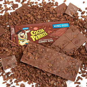 All City Candy Cocoa Pebbles Milk Chocolate King Size Candy Bar 2.75 oz. Bar For fresh candy and great service, visit www.allcitycandy.com