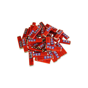 All City Candy PEZ Strawberry Candy Refills .29 oz. - 1 lb. Bag Bulk Wrapped PEZ Candy For fresh candy and great service, visit www.allcitycandy.com
