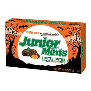 All City Candy Junior Mints Halloween Theme 3.5 oz Theater Box Halloween Tootsie Roll Industries For fresh candy and great service, visit www.allcitycandy.com
