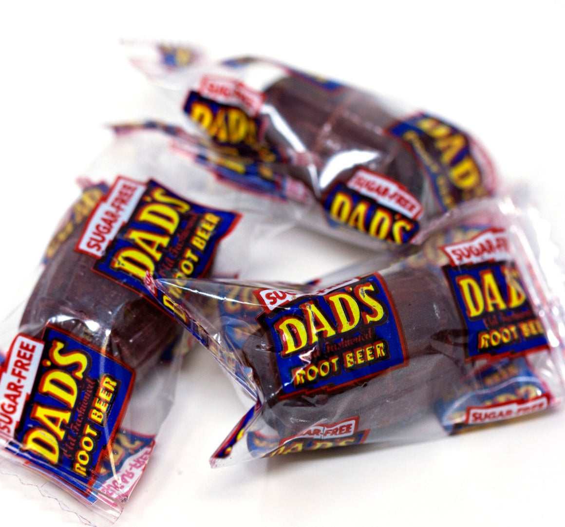 All City Candy Dad's Sugar Free Root Beer Barrels Hard Candy - 2 lb Bulk Bag For fresh candy and great service, visit www.allcitycandy.com