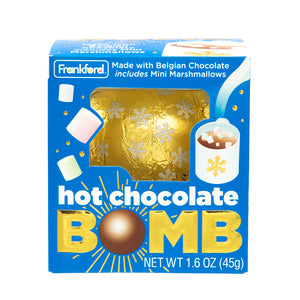 All City Candy Christmas Hot Chocolate Melting Bomb - 1.60 oz. 1 box Frankford For fresh candy and great service, visit www.allcitycandy.com