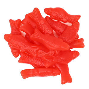 All City Candy Sunrise Red Juju Fish 5 lb. Bulk Bag Bulk Unwrapped Sunrise Confections For fresh candy and great service, visit www.allcitycandy.com