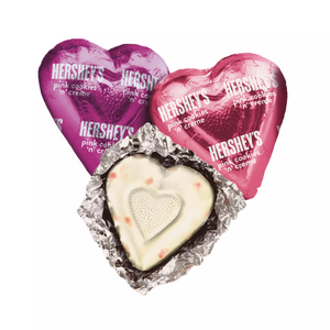 All City Candy Hershey's Valentines Pink Cookies 'n' Creme Hearts 8.8 oz. Bag Hershey's Valentine's Day For fresh candy and great service, visit www.allcitycandy.com