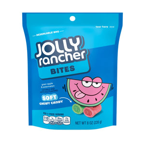 All City Candy Jolly Rancher Fruit Bites - 8 oz Resealable Bag For fresh candy and great service, visit www.allcitycandy.com