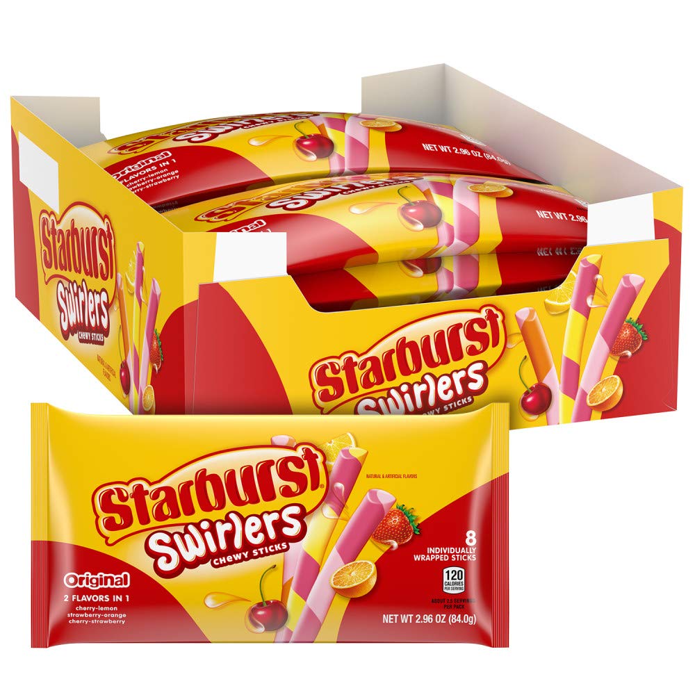 Starburst Swirlers Chewy Sticks - 2.96-oz. Bag