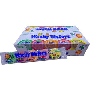 All City Candy Wacky Wafers Candy - 1.2-oz. Pack General Leaf Brands - Case of 24 For fresh candy and great service, visit www.allcitycandy.com