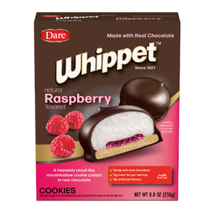 All City Candy Dare Whippet Raspberry Cookies 8.8 oz. Box Snacks Dare Foods For fresh candy and great service, visit www.allcitycandy.com