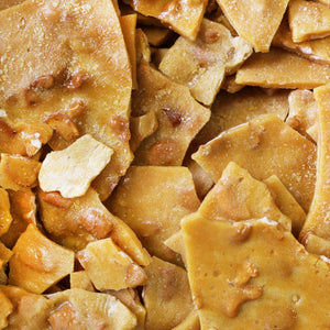 All City Candy Peanut Brittle Bulk 1 lb. Bag - For fresh candy and great service, visit www.allcitycandy.com