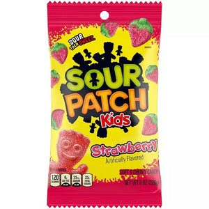 All City Candy Sour Patch Kids Strawberry 8 oz. Bag Sour Mondelez International For fresh candy and great service, visit www.allcitycandy.com