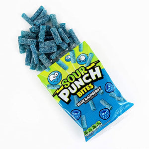 All City Candy Sour Punch Blue Raspberry Bites - 5-oz. Bag Sour American Licorice Company For fresh candy and great service, visit www.allcitycandy.com