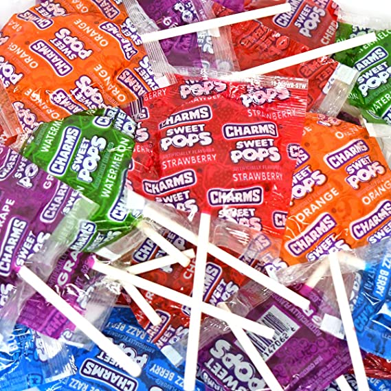 Charms Sweet Pops Lollipops - All City Candy