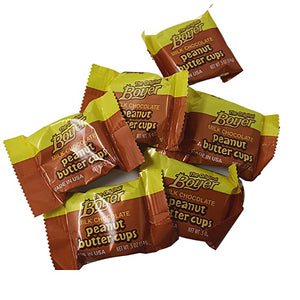 All City Candy Boyer Peanut Butter Cups Fun Bites Snack Size - 10-oz. Bag Halloween Boyer Candy Company For fresh candy and great service, visit www.allcitycandy.com