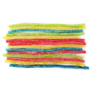 All City Candy Rainbow Sour Punch Straws Candy - 2-oz. Pack Sour American Licorice Company For fresh candy and great service, visit www.allcitycandy.com