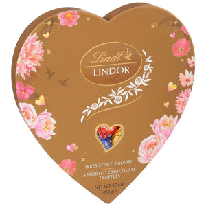 All City Candy Valentine's Lindor Assorted Truffles Heart 5.5 oz. Box Lindt For fresh candy and great service, visit www.allcitycandy.com