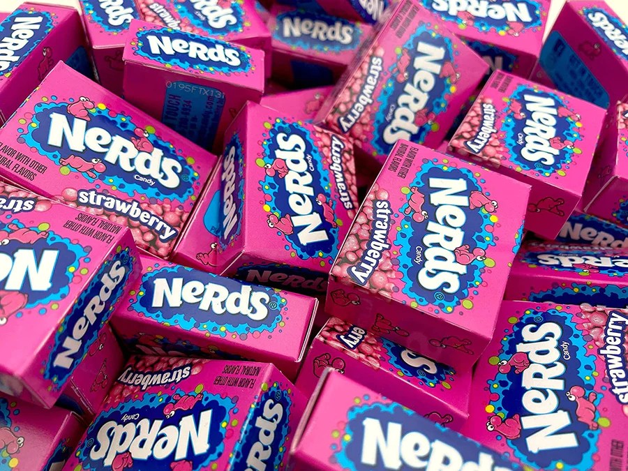 Nerds Raspberry Nerds Box Logo
