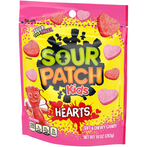 All City Candy Valentine's Sour Patch Kids Hearts 10 oz. Bag Mondelez International For fresh candy and great service, visit www.allcitycandy.com