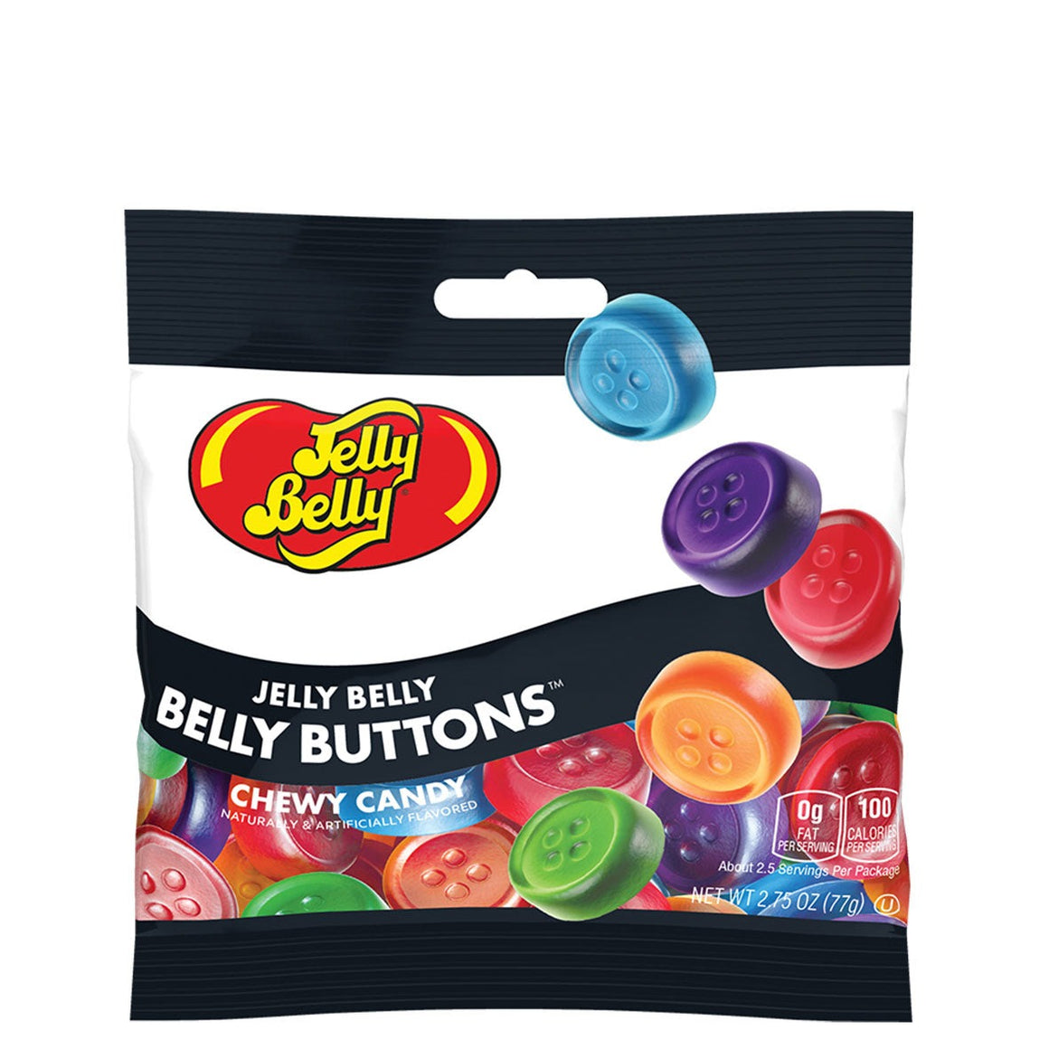 All City Candy Jelly Belly Belly Buttons 2.75 oz. Bag Jelly Belly For fresh candy and great service, visit www.allcitycandy.com