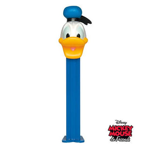 All City Candy PEZ Mickey Mouse Clubhouse Collection Candy Dispenser - 1 Piece Blister Pack Donald Duck Novelty PEZ Candy For fresh candy and great service, visit www.allcitycandy.com