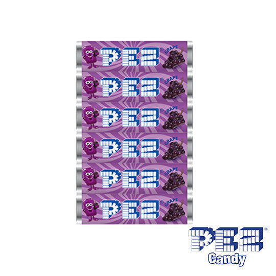 All City Candy PEZ Grape Candy Refills .29 oz. - 1 lb. Bag Bulk Wrapped PEZ Candy For fresh candy and great service, visit www.allcitycandy.com