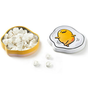 All City Candy Gudetama The Lazy Egg Vanilla Flavor Candies - 1.5-oz. Tin 1 Tin Novelty Boston America For fresh candy and great service, visit www.allcitycandy.com