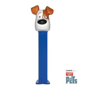 All City Candy PEZ The Secret Life of Pets Collection Candy Dispenser - 1-Piece Blister Pack Max Novelty PEZ Candy For fresh candy and great service, visit www.allcitycandy.com