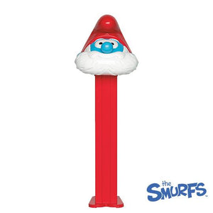 All City Candy PEZ Smurfs Collection Candy Dispenser - 1-Piece Blister Pack Novelty PEZ Candy For fresh candy and great service, visit www.allcitycandy.com