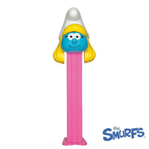 All City Candy PEZ Smurfs Collection Candy Dispenser - 1-Piece Blister Pack Novelty PEZ Candy For fresh candy and great service, visit www.allcitycandy.com