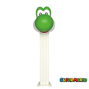 All City Candy PEZ Nintendo Super Mario Collection Candy Dispenser - 1-Piece Blister Pack Yoshi Novelty PEZ Candy For fresh candy and great service, visit www.allcitycandy.com