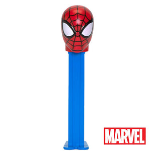 All City Candy PEZ Marvel Superheroes Candy Dispenser - 1 Piece Blister Pack Spiderman Novelty PEZ Candy For fresh candy and great service, visit www.allcitycandy.com