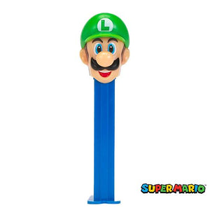 All City Candy PEZ Nintendo Super Mario Collection Candy Dispenser - 1-Piece Blister Pack Luigi Novelty PEZ Candy For fresh candy and great service, visit www.allcitycandy.com