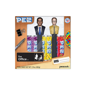 All City Candy PEZ - The Office Gift Set Michael and Dwight PEZ Candy For fresh candy and great service, visit www.allcitycandy.com