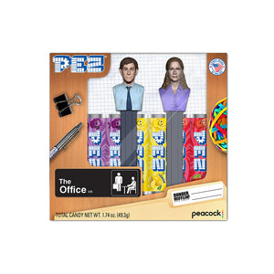 All City Candy PEZ - The Office Gift Set Jim and Pam PEZ Candy For fresh candy and great service, visit www.allcitycandy.com