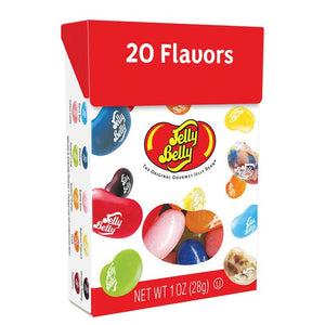 All City Candy Jelly Belly Assorted 20 Flavors Flip Top Box 1 oz. Jelly Beans Jelly Belly For fresh candy and great service, visit www.allcitycandy.com