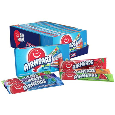 Airheads Assorted Flavors 3.3 oz. Theater Box - All City Candy