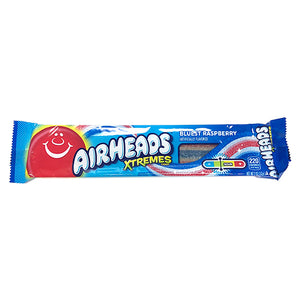 Airheads Xtremes Bluest Raspberry Sweetly Sour Candy Belts - 2-oz. Pack