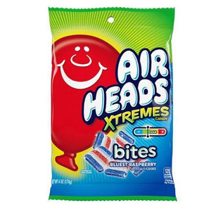 All City Candy Airheads Xtremes Bites Bluest Raspberry - 6-oz. Bag Perfetti Van Melle For fresh candy and great service, visit www.allcitycandy.com