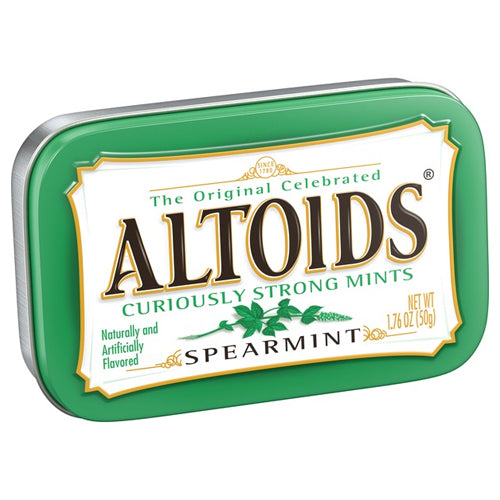 Altoids Spearmint Mints - 1.76-oz. Tin. For fresh candy and great service, visit www.allcitycandy.com