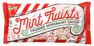 Atkinson's Mint Twists Crushed Peppermint Candy - 8-oz. Bag