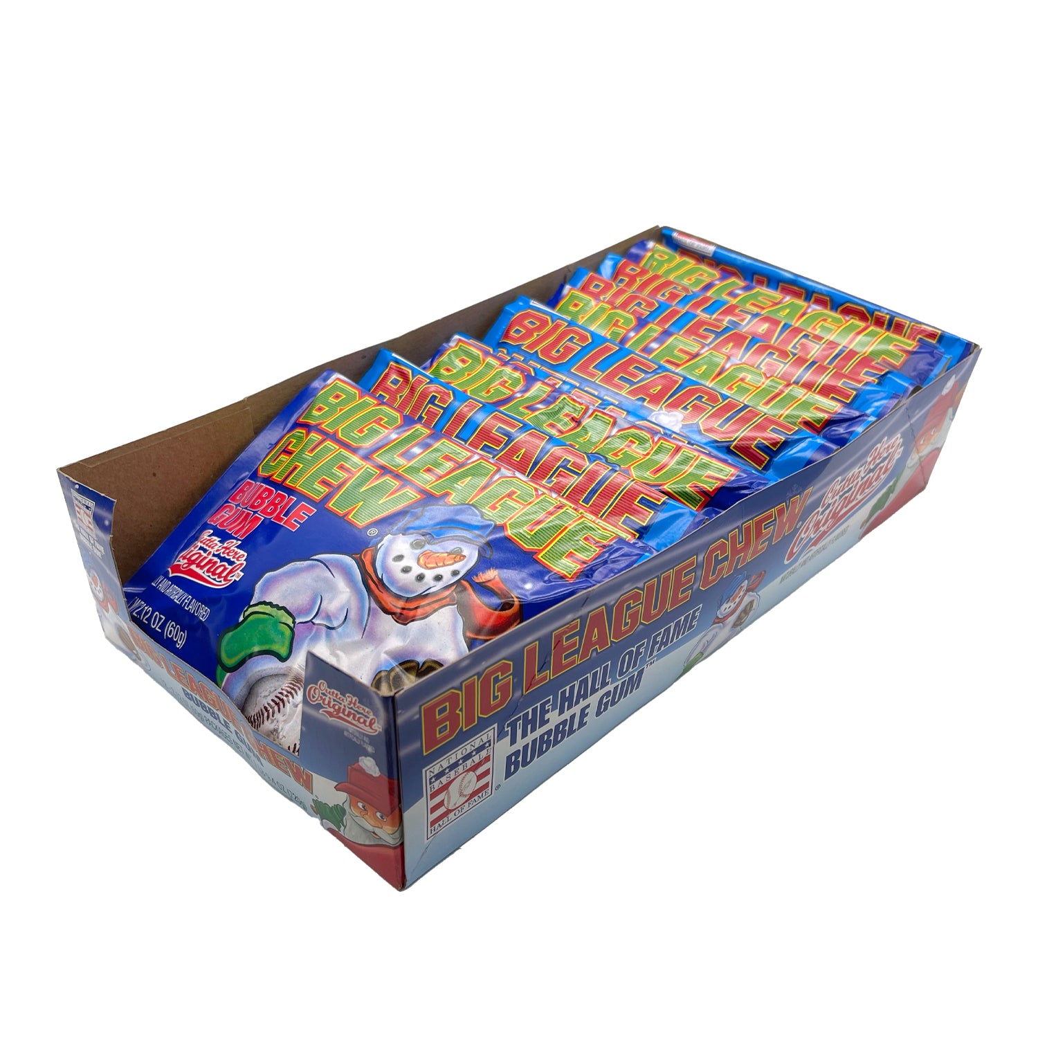 Big League Chew Phantastic Bubble Gum - 12 / Box - Candy Favorites